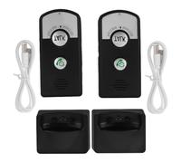 GETAJGHSD 1 Pair Wireless Two-Way Voice Intercom for Elderly and Hospital Staff, Long-Range Communication with Plastic and Silicone Material, for Home and Office Security Enhancement