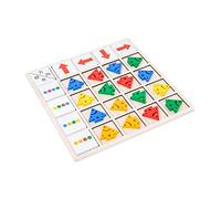 GETAJGHSD 1 Set Board Game for Color Recognition and Logical Training Educational for Boys and Engaging Cognitive Puzzle Game for Enhanced Color Understanding and Fine Motor Skills