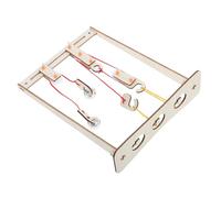 GETAJGHSD 1 Set Crane Physics Experiment Pulleys Pulley Model Physics Tool Pulley Blocks Teaching Tools Experimental Accessory Physics Experiment Pulley Block Science Education Kits