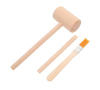 GETAJGHSD 1 set Dig Tool Set Wooden Excavation Kit with Hammer Brush for Pretend Play Dinosaur Gemstone Digging Activities Educational Fun for Boys