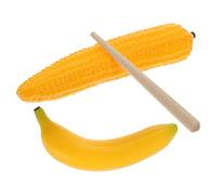 GETAJGHSD 1 set Fruit Corn Shaker Musical Instrument for Simulation Cognitive for Boys and Percussion Maracas for Early Education and Rhythm Development