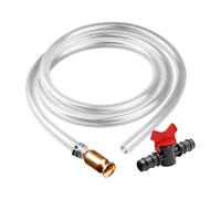 GETAJGHSD 1 Set Siphon Pump Hose Oil Transfer Tool for Gasoline and Water Suction Complete with Clamp and Switch for Automotive Maintenance and DIY Tasks