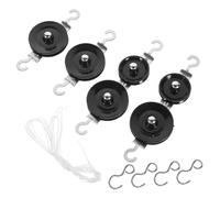 GETAJGHSD 1 Set Teaching Physical Mechanics Experiment Tool Pulley Teaching Tool Pulley Wheel Physics Experiment Double Pulley Mechanic Teaching Equipment School Pulley