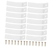 GETAJGHSD 1 Set Transparent Slip Drawer Stoppers for Dresser and Cabinet Furniture with Stainless Steel Screws for Proofing and Safety