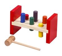 GETAJGHSD 1 Set Wooden Cognitive Tapping for Early Educational Plaything for Motor Skills Development Interactive Parent Activity Knock