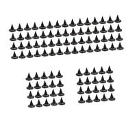 GETAJGHSD 100pcs Tiny Hats for Dolls Mini Witch Hat Diy Craft Halloween Cake Decorations