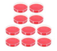 GETAJGHSD 10Pcs Agar Petri Plates for Microbial Testing in Laboratories and Medical Institutions 70Mm X 7Cm Easy Storage