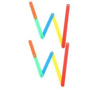 GETAJGHSD 10pcs Geometric Shapes Set for Essential Geometry Teaching Tools Hands Learning Manipulatives for Classroom Kindergarten Interactive Angle Recognition Kit