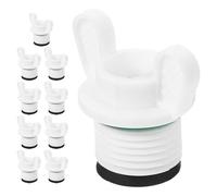 GETAJGHSD 10pcs Hot Water Bottle Replacement Cap with Excellent Insulation and Easy to Clean Pp Material Stylish Appearance Bottle Stopper for Winter Sleeping and Outdoor Activities