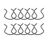 GETAJGHSD 10Pcs Metal Car Window Handle Crank Retainer Clips Replacement Glass Fixing Clips for Car Door Window Screen Fastener Automotive Repair
