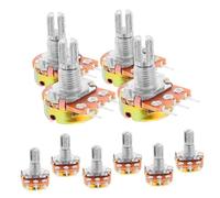 GETAJGHSD 10pcs Precision Turn Potentiometer Rotary Taper Potentiometer Horizontal Trimmer Diy Electronic Accessories Resistor Electronic Accessories for Electric Guitar Replacement Variable