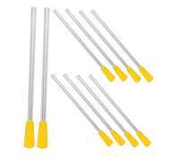GETAJGHSD 10pcs Triangle Iron Sticks Percussion Mallets for Musicians Sturdy Cast Iron Dinner Bell Rhythm Beaters for Classroom and Outdoor Instrument Practice