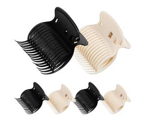 GETAJGHSD 12 Pcs Hair Curler Claw Clips Hot Roller Clamps Small Hair Section Styling Tools for Women and Salon