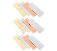 GETAJGHSD 12pcs Copper and Zinc Sheeting Material for Fruit Battery Experiment, Scientific Instruments for Educational Purposes, Hands-on Learning to Develop Practical Skills with Lemons