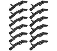 GETAJGHSD 12pcs DIY Hair Clips Hairdressing Salon Clips Sturdy Plastic Alligator for Professional Hair Styling and Sectioning with Tight Hold Lightweight Design