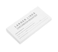 GETAJGHSD 12pcs Personal Checkbook Register Ledger Book for Business and Bank Accounts, Blank Accounting Check Register Books for Transaction Tracking and Expense Management