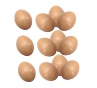 GETAJGHSD 12pcs Simulated Food Ornaments Easter Egg Decorations DIY Egg Coloring Craft Decorative