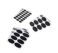 GETAJGHSD 148 Pcs Kitchen Bottle Labels Oval Stickers for Jars Classification Stickers for Organization and Identification Strong Adhesive for Smooth Surfaces