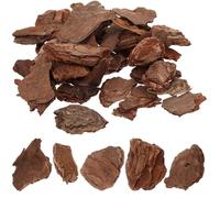 GETAJGHSD 150G Pack Mixed 9-30Mm Natural Tree Bark for DIY Sand Table, Rustic Landscape Model Base Material for Handmade Craft Projects and Environmental Scenery Building