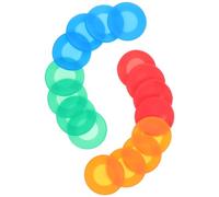 GETAJGHSD 16pcs Stethoscope Head Covers Silicone Portable Cover with Appearance Simple Design 1.77x1.77x0.08inch for Hospital Clinic