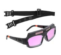GETAJGHSD 1Pc Auto Darkening Welding Goggles Safety Protective with Infrared Features Durable LCD Material for Welding Strong Light Protection