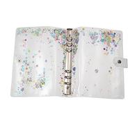 GETAJGHSD 1Pc Transparent PVC Handbook Protector Case Creative Notebook Cover and Easy to Clean for School and Office Use and Comfortable Material