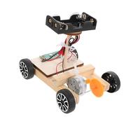 GETAJGHSD 1Set Stem Voice Control Car Kit DIY Assembly Model for Science Experiments Activated Vehicle for Developing Scientific Thinking Motor Skills for Home School