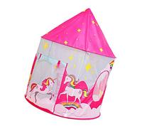GETAJGHSD 1Set Unicorn Tent Portable Yurt with Up Door for Indoor Outdoor Fun Pink Breathable Design for Childrens Playtime Activities