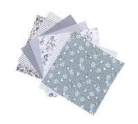 GETAJGHSD 2 Bags 14pcs Cotton Fabric Squares Bundle Pre-Cut Blocks for Sewing DIY Crafts Patchwork Quilting Soft Cotton Cloth Safe for Making Garments