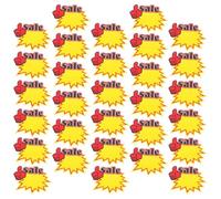 GETAJGHSD 200pcs Price Labels Retail Store Price Tags Yellow and White Cardboard Quick Update Wide Range of Uses for Retail Stores Commerce Display