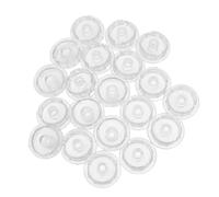 GETAJGHSD 20pcs Blinds Bottom Rail End Caps Replacement Buttons for Horizontal Blinds and Roller Tracks Universal Fit Plastic Material with Stable Construction for Home Or Office Use