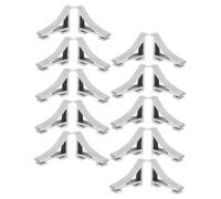 GETAJGHSD 20pcs Freezer Shelf Clips Stainless Steel Refrigerator Parts Heavy Duty Shelf Brackets for Cooler Storage
