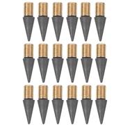 GETAJGHSD 20pcs Inkless Pencil Nibs Replacement Tips for Everlasting Writing, Metal and Graphite Material, Easy to Disassemble and Erasable, Suitable for School and Office Use