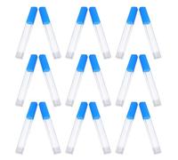 GETAJGHSD 20Pcs Plastic Thermometer Protection Tubes, Compact Fever Thermometer Storage Cases with Safety Organizer for Travel and Home Use, 5.27X0.63X0.39"
