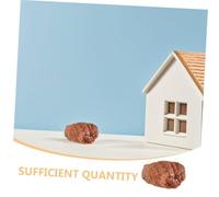 GETAJGHSD 20pcs PVC Fake Beef Blocks Realistic Simulation Artificial Cooked Meat for Role Play Educational Sensory Development with Lifelike Texture
