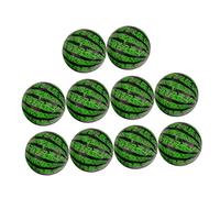 GETAJGHSD 20Pcs Watermelon Pattern Bouncy Balls Creative Educational for Indoor Safe Premium for Parties Festivals Random Color