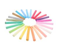 GETAJGHSD 24pcs Washable Dust Chalk Set for Teachers Bright Multi Use Chalks for Blackboard and Outdoor Drawing Reducing Dust Pollution for Creative Imagination