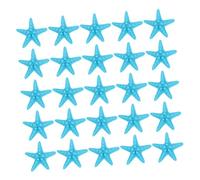 GETAJGHSD 25Pcs Ocean Themed Ornaments Plastic Sea Star Decoration for Fish Tank Home Decor Hawaiian Style Microlandscape Accents Fade Resistant for Desktop Nursery