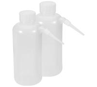 GETAJGHSD 2Pcs 500Ml Side Spout Squeeze Bottles for Plant Watering and Cleaning, Plastic Multi-Use Watering and Washing Bottles for Indoor Gardening and Garden Supply