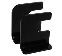 GETAJGHSD 2pcs Acrylic Skateboard Wall Mount Rack with Easy Installation and Space Saving Design for Home Decor Stylish Black Skateboard and Snowboard Display Hanger