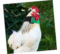 GETAJGHSD 2pcs Adjustable Rooster Crowing Collar Neckbands Flexible Anti-crowing Poultry Neck Belts and Safe for Quiet Farm Use