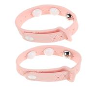 GETAJGHSD 2pcs Adjustable Silicone Anti Motion Sickness for Travel and Car Use, Portable Acupressure Wristband for Nausea Suitable for Pregnant Women