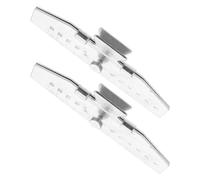 GETAJGHSD 2pcs Archery Fletching Jig Clamp Adjustable Angle Placement Iron Tool with Straight Clamps for DIY Arrow Crafting and Daily Training Accessories for Archers