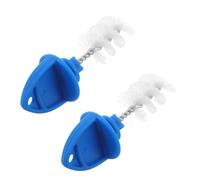 GETAJGHSD 2pcs Beer Tap Cleaning Brushes with Ergonomic Plastic Handles and Dense Pbt Bristles for Enhanced Cleaning Efficiency, Suitable for Beer Towers and Keg Faucets in Home and Bar Use