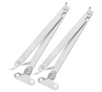 GETAJGHSD 2pcs Folding Hinge Display Rack Tie Rod Stainless Steel Cabinet Hinges Smooth Opening and Closing User-Friendly Sleek Modern Style for Home and Bathroom