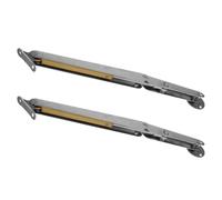 GETAJGHSD 2Pcs Heavy Duty Gas Spring Hydraulic Rods for Bed Lift Mechanism and Cabinet Lid Support, 80N Pneumatic Gas Strut Soft Close Hinge, Hydraulic Shock Absorber for Storage Chest and