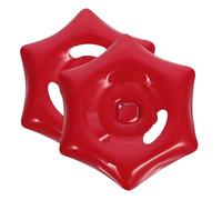 GETAJGHSD 2pcs Iron Gate Valve Wheel Handle Replacement with 6mm X 6mm Square Hole Comfortable Grip and Prolonged Service Life for Gate Valves in Industries