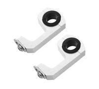 GETAJGHSD 2pcs Motorcycle Handguard Mount Brackets for 22/28mm Handlebars, Metal Dirt Bike Handlebar Protector Clamps, Compatible with ATV and Motocross, Handguard Bracket Replacement Kit