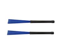 GETAJGHSD 2pcs Nylon Jazz Drum Brushes Drum Sticks Wire Brush Percussion Accessories Lightweight Flexible for Set Musicians