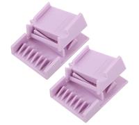 GETAJGHSD 2pcs Plastic Hair Clipper Guide Combs Electric Trimmer Guards with Rounded Teeth for Gentle Precise Hair Beard Trimming Fit for Salon and Home Use